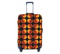 Uusnwaa Housse de bagage lavable avec imprimé planète Mars - Protection tendance pour valise - Anti-poussière et anti-rayures