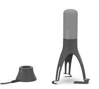 Uutensil Stirr Plus - Agitateur automatique unique avec minuterie - Support USB rechargeable - Gris