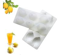 Uuxkgu 6 Cavity 3d Lemon Shape Fruit Silicone Shape Brownies Cake,moule Trompe L'oeil Fruit,gâteaux, Mousses, Gâteaux, Poêles, Desserts, Desserts, Décoration De Gâteaux-A