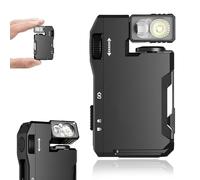 Uuxkgu G5 Rechargeable Edc Flashlight,g5 Edc Magnetic Mini Flashlight,double Source De Lumière, Mini Lampe De Poche Avec Lumière RVB, Porte-clés Magnétique Pour Urgences Extérieures À La-A