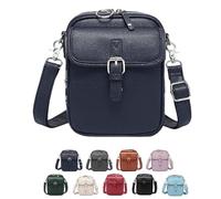 Uuxkgu upgrade Vintage Anti-theft Handbags and Purses,Leather Cross Body Bags for Women,with Built In Wallet, With 10 Card Slots-I