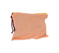 UUYYEO Trousse de maquillage à carreaux de grande capacité - Pochette de rangement pour articles de toilette de voyage - Organisateur de pinceaux de maquillage pour femmes et filles, Orange, 22 x 17cm