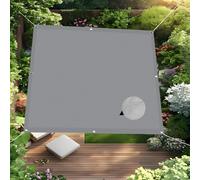 UUZEAI Voile D'ombrage Imperméable Rectangulaire 9x9 m Toile Ombrage 95% UV Protection avec Oeillets et Fixation Bâche Dombrages pour Patio Terrasse Extérieur, Gris Clair