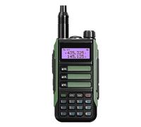 UV-16 Plus 10W Talkies-walkie VHF UHF Double Bande Radio Bidirectionnelle Chargeur USB Étanche Longue Portée Radio Amateur Double Bande(Add AirAntenna Cable)