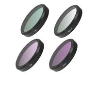 UV CPL ND8 ND16 ND32 ND64 Star Night Filtre Bundle Compatible avec DJI Action 6 HD Cadre en verre revêtu (C)