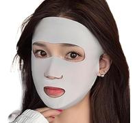 UV Face Cover 23cm, Ice Silk Breathable, with Face with Ear Loops, Sun Protection Open Design System Build, Lightweight Quality Cooling Fabric Gear, for Outdoor Sports and Daily Uses