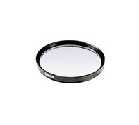 Hama Filtre UV (anti-UV Et Protection, Compensation 2X, Traitement Antireflet, Pour Objectifs D'appareils Photo 49 Mm, O-Haze, Traité) Noir