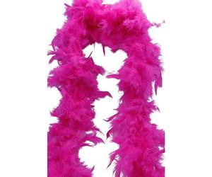 UV FLOOR - Boa En Plumes Fluo - Qualité Premium - Accessoire Fluorescent - Fête - Déguisement - 1m80 - Rose Fluo