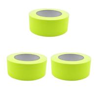 UV FLOOR - Gaffer Adhésif fluo 50mm X 25M - Gaffer Qualité Premium - Accessoire Fluorescent - Fête - Bande Adhésive Décorative - (Lot de 3)