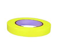UV FLOOR - Gaffer Adhésif Jaune Fluo 19mm X 25M - Gaffer Qualité Premium - Accessoire Fluorescent - Fête - Bande Adhésive Décorative -
