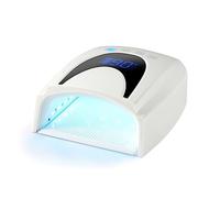 UV Lamp Nails, Lampe à ongles UV 33 LED for manucure à ongles 72W lampe de séchage de polissage de gel de durcissement batterie intégrée se déplace sans fil avec écran LCD intelligent