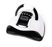 UV Lamp Nails, LED lampe à ongles UV for ongles 66LED lampe de séchage des ongles for manucure avec capteur intelligent vernis à ongles sèche cabine manucure Machine(1 UK)