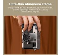 UV Magnetic Camera Filter for Fujifilm X Half, Optical Glass Lens, Lightweight Aluminum Frame, 99% Light Transmission (Silver) -5392
