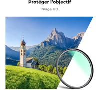 UV Magnetic Filter 72 mm Protective Filter and Cloth Waterproof Anti-Scratch Light HD Nano Coatings 28 Layers