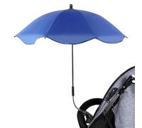 Uv Protection Stroller Umbrella, Adjustable Clamp-On Parasol for Toddler Chairs and Kids Strollers, Portable Sun Shade Cover for Outdoor Travel or Daily Use, 0.79-1.22 Inches