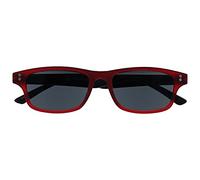 UV Reader Caoutchouté Rouge Noir Lecteurs Soleil Lunettes De Lecture UV400 Hommes Femmes UVSR033 +1,00