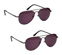 UV Reader Lunettes de Lecture Gun Métal Gris + Lecteurs Soleil Valeur Pack 2 UV400 Hommes/Femmes SS8-7 +3,50