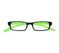 UV Reader Noir Vert Lumineux Cou Lunettes De Lecture Hommes Femmes UVR021 +2,00