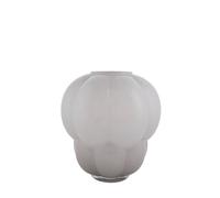 UVA Vase H35 Verre/Colombe