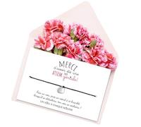 UVACN Cadeau ATSEM trop géniale - Carte + Bracelet porte bonheur