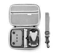 Uvafly Mini 3/4 Pro - Mallette de voyage en polyuréthane - Sac de rangement compact pour drone DJI Mini 3/4 Pro RC-N1/RC-N2, gris, Couleur unie