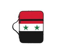 UVBDF Drapeau de la République arabe syrienne élégant imprimé sac de protection résistant à l'usure pour voyage église et iblique