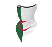 UVBDF Drapeau de l'Algérie - Écharpe respirante pour la course à pied, le camping, l'escalade