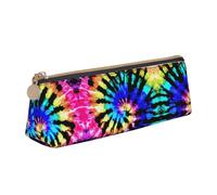 UVBDF Exotic Tribe Trousse à crayons avec fermeture éclair pour enfants Style Tie Dye Petite trousse simple pour stylos et cosmétiques, blanc, Taille unique, Organiseur de sac