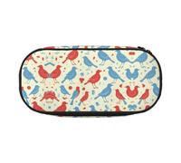 UVBDF Trousse à crayons en forme de lapin magicien pour homme et femme, trousse à crayons portable, esthétique, fermeture éclair pour organisateur de bureau, Noir , Taille unique, Organiseur de sac