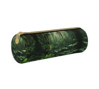 UVBDF Trousse scolaire motif forêt tropicale, joli porte-crayons pour garçons et filles, trousse à stylos senior, cadeau pour enfants, blanc, Taille unique, Organiseur de sac