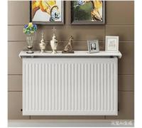 UVCMDUI Alliage d'Aluminium Tablette de Radiateur, PréVention du Tabagisme Etagere Radiateur, Blanc Tablette Radiateur sans Percer, Plusieurs Tailles, RéSistant aux Hautes TempéRatures,110cm/43.3in