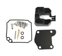 UvEdjOr Kit de réparation de carburateur for Moteur Hors-Bord 2 Temps 9,9 CV 15 CV 63V-14301 6B4-14301-2 63V-W0093-00 63V-W0093-00-00 63V-W0093
