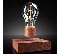 UVEHAS Ampoule en lévitation, rotation à 360 degrés, ampoule LED flottante avec contrôle tactile, ampoule à lévitation magnétique, veilleuse, Lampe de bureau décorative, cadeau créatif