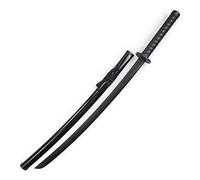 Uvency 41 Pouces Formation Katana Bokken Arts Martiaux Noir Polypropylène Plastique Épée D'Entraînement Pour Les Fournitures de Fête D'Halloween