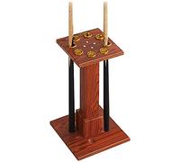Uvency Porte-Queue de Billard Porte-Queue de Billard Porte-Queue En Bois Massif Porte-Canne À Pêche Peut Contenir 16 Queues de Billard Porte-Queue de Billard Accessoires de Table de Billard Porte-Bâto