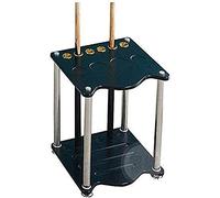 Uvency Porte-Queue de Billard, Porte-Queue de Sol En Bois Massif, Porte-Queue de Billard, Fournitures de Billard, Contient 6 Queues de Billard Family Club Gym/Black