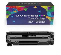 UVETEQ 83A CF283A Cartouche de Toner Noir Compatible pour HP 83a CF283A pour HP Laserjet Pro M201dw M201n pour HP Laserjet Pro MFP M125a M125nw M127fn M127fw M225dn M225dw 283A