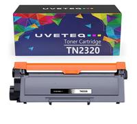 UVETEQ TN-2320 TN-2310 Cartouche de toner compatible avec Brother TN2320 TN2310 DCP-L2500D DCP-L2520DW DCP-L2540DN HL-L2300D HL-L2340DW HL-L2365DW MFC-L2700DW MFC-L2740DW MFC-L27200DW DW (1 unité).