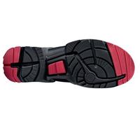 uvex UVEX Sandales noires/rouges uvex 1 x-tended support, S1P, Pointure EU: 43 Quantité:1