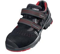 uvex 1 8536250 antistatique (ESD) Sandales de sécurité S1P Pointure (EU): 50 rouge/noir 1 paire(s)