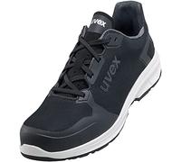 Uvex 1 chaussure de travail de sport - Chaussures basses de sécurité S1 SRC ESD - Noir - Largeur 14 / extra large, Noir , 44 EU