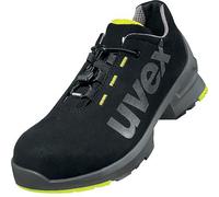 uvex 1 Chaussures basses S2 noir, jaune largeur 14 Gr. 44