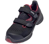 uvex 1 G2 6836237 antistatique (ESD) Sandales de sécurité S1P Pointure (EU): 37 rouge-noir 1 paire(s)