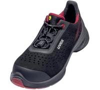 uvex 1 G2 6837245 antistatique (ESD) Chaussures basses de sécurité S1P Pointure (EU): 45 rouge-noir 1 paire(s)