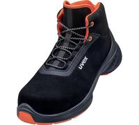 Uvex 1 G2 Botte S2 68508 Noir, Rouge (68508) 44 (Weite 12)