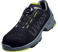 Uvex 1 Halbschuhe S1 65658 Noir, Jaune (65658) 49 (Weite 11)