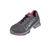 UVEX 1 ladies Chaussures basses de sécurité gel. Gr. 41 W11 S1 ESD SR gris/rose 8561.8, Niveau de protection:S1, Taille:35, Couleur:gris/rose, Largeur:11