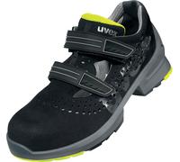 Uvex 1 Sandales S1 85428 Noir, Jaune (85428) 48 (Weite 12)