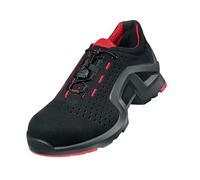 uvex 1 support Chaussures basses S1 noir, rouge largeur 11 Gr. 41