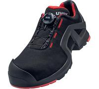 uvex 1 support Chaussures basses S3 noir, rouge largeur 12 T. 44
